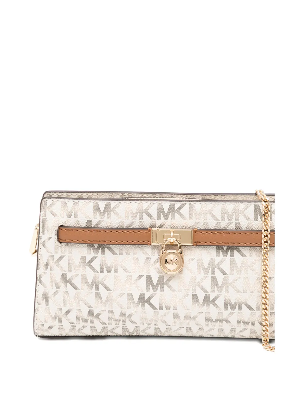 Michael Kors Hamilton Moderne Crossbody Bag In Neutral