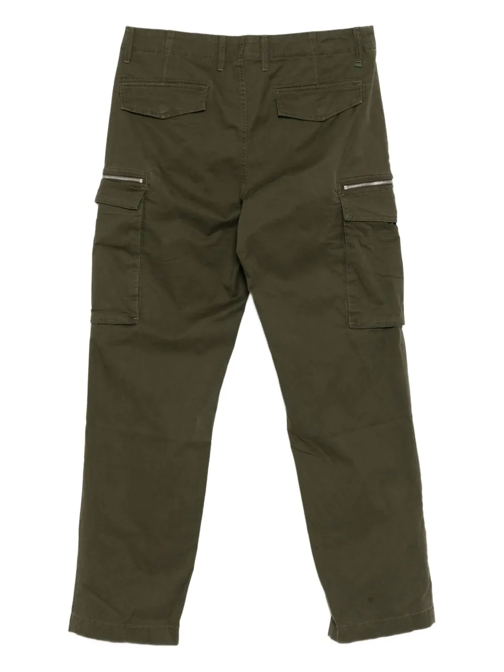 Michael Kors Stretch cargo broek met rits - Groen