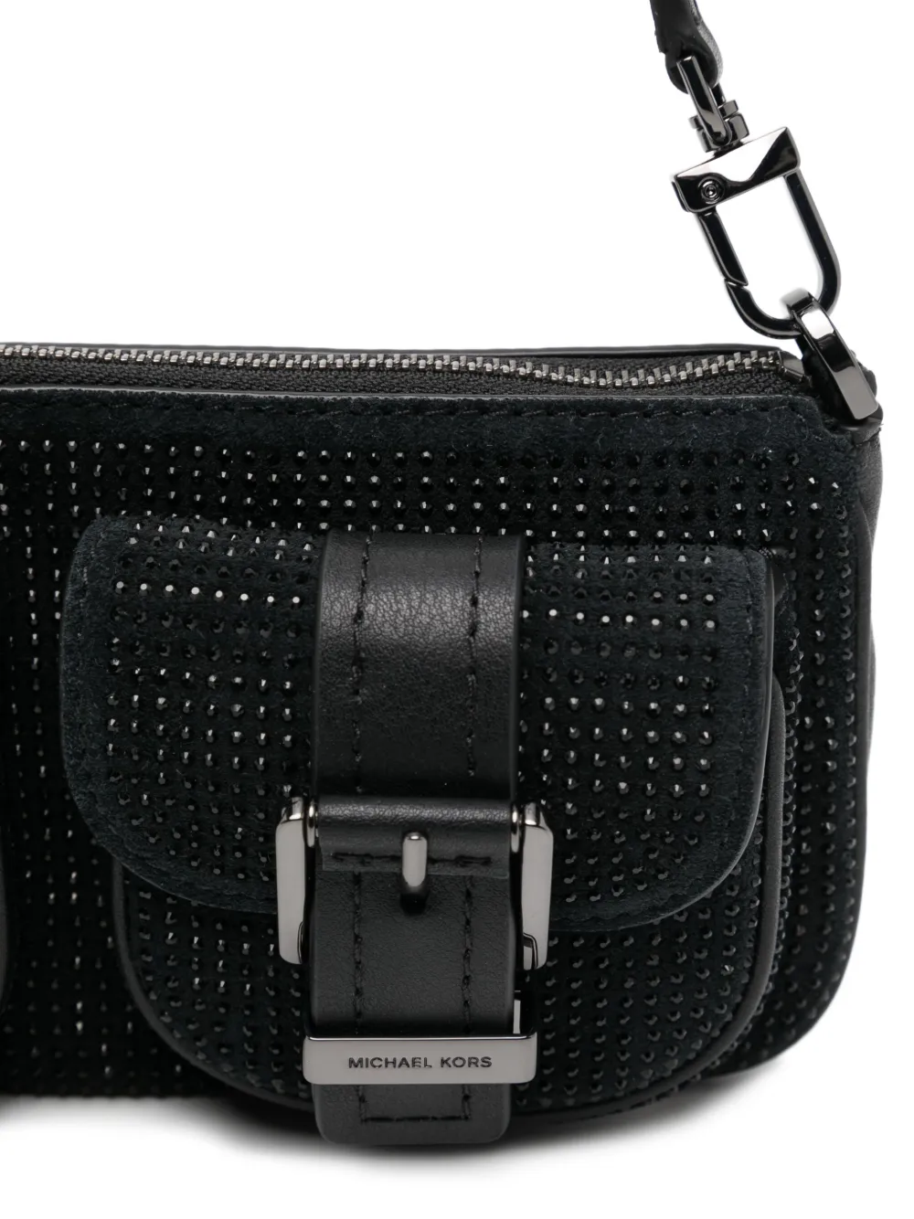 Michael Kors Zoe kleine schoudertas Zwart