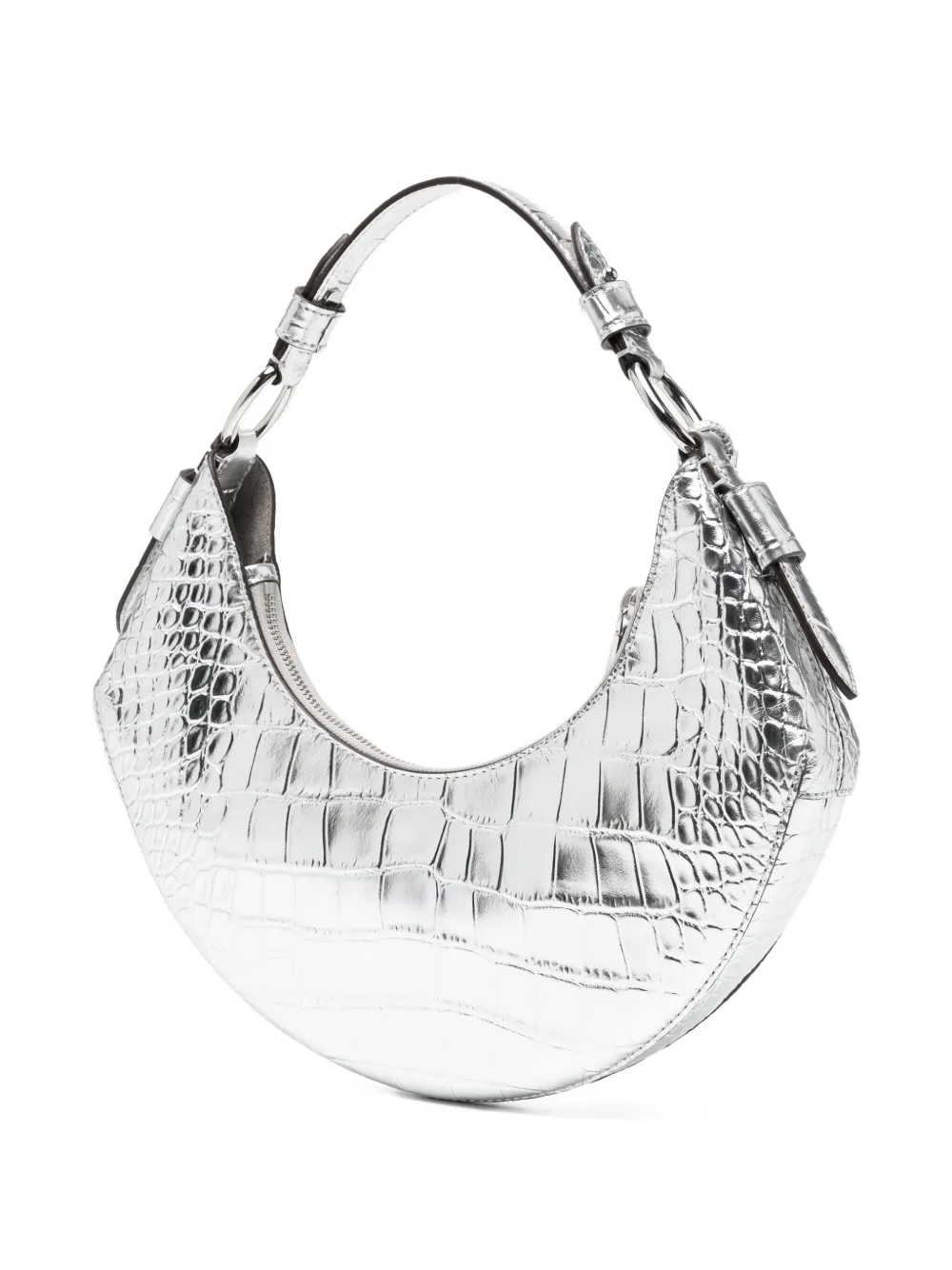 Michael Kors Medium Koa Shoulder Bag In Silver