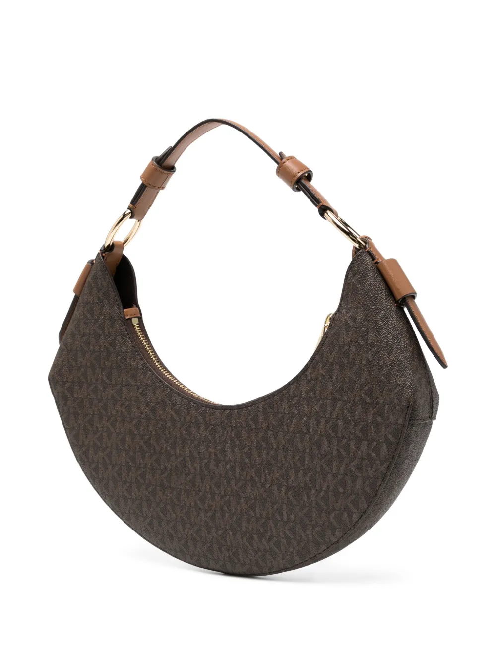 Michael Kors Koa medium schoudertas Bruin