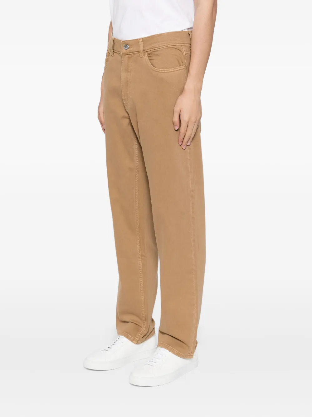 Michael Kors Finn jeans met geverfd-effect Bruin