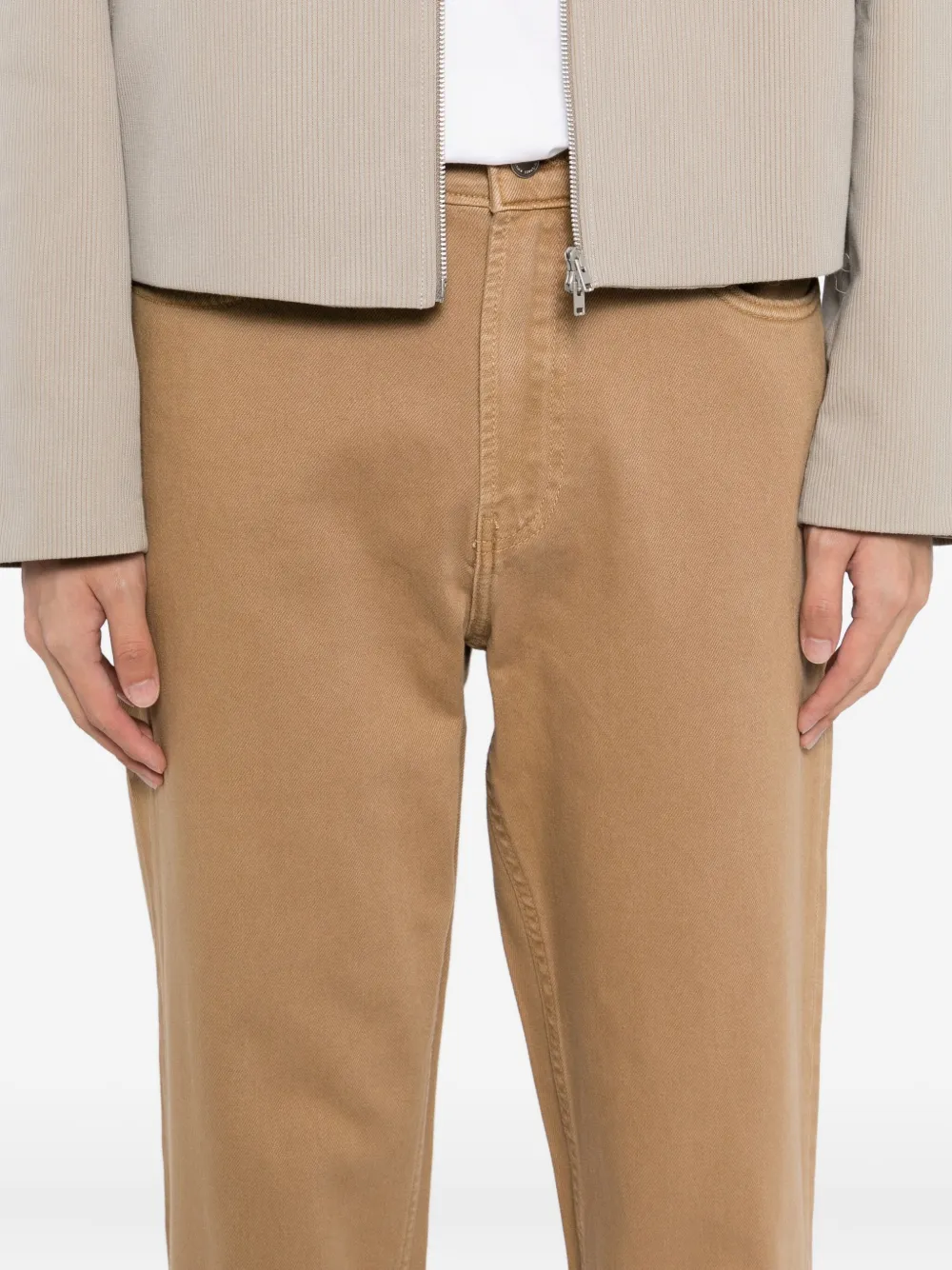 Michael Kors Finn jeans met geverfd-effect Bruin