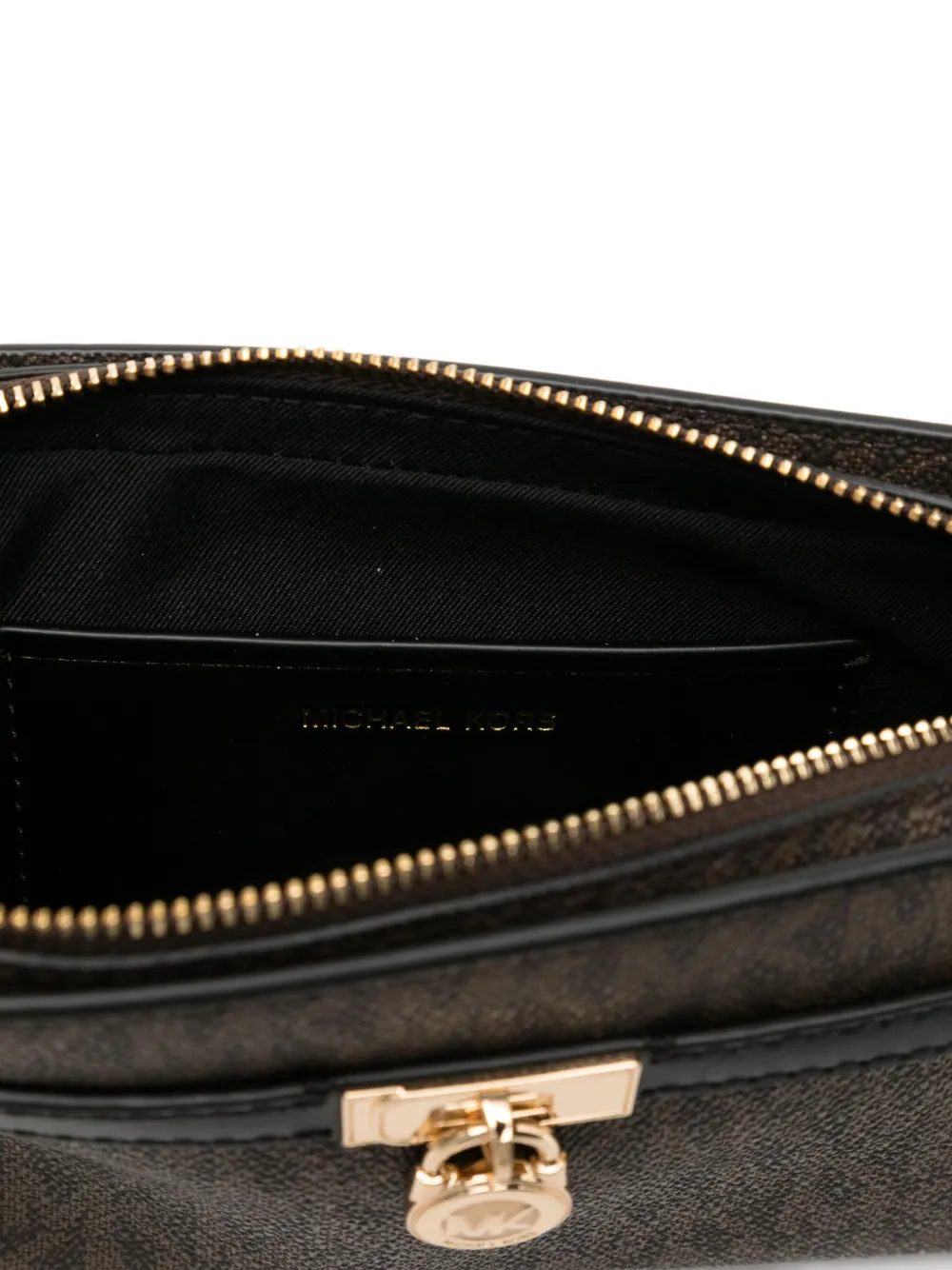 Michael Kors Extra kleine Hamilton Moderne mini-tas Bruin