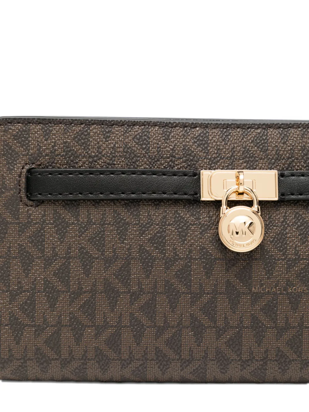 Michael Kors Extra kleine Hamilton Moderne mini-tas Bruin