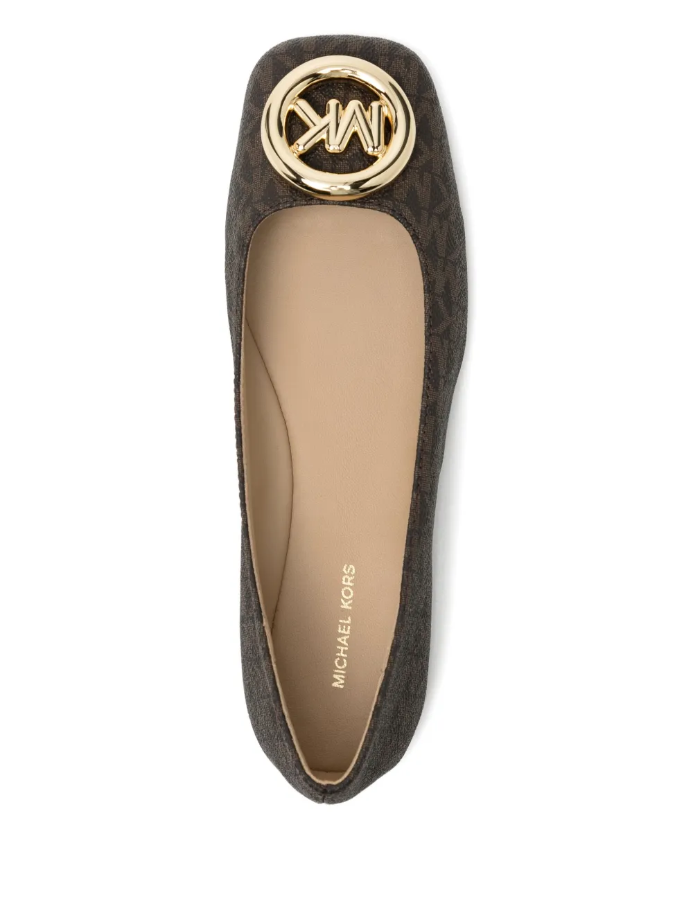 Michael Kors Milan Ballet Flat In Animal Print