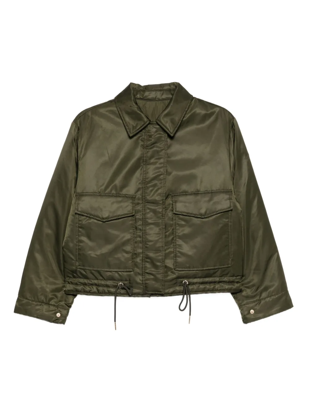 Michael Kors chamarra reversible con placa del logo | verde | Image 1