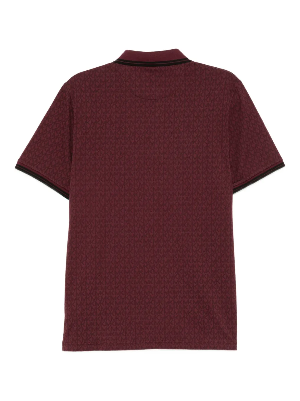 Michael Kors monogram polo shirt - Rood