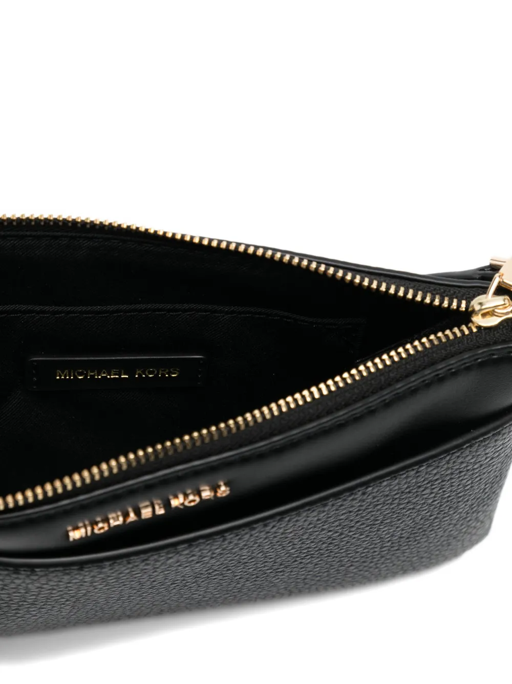Michael Kors Wristlet Shoulder Bag In Black