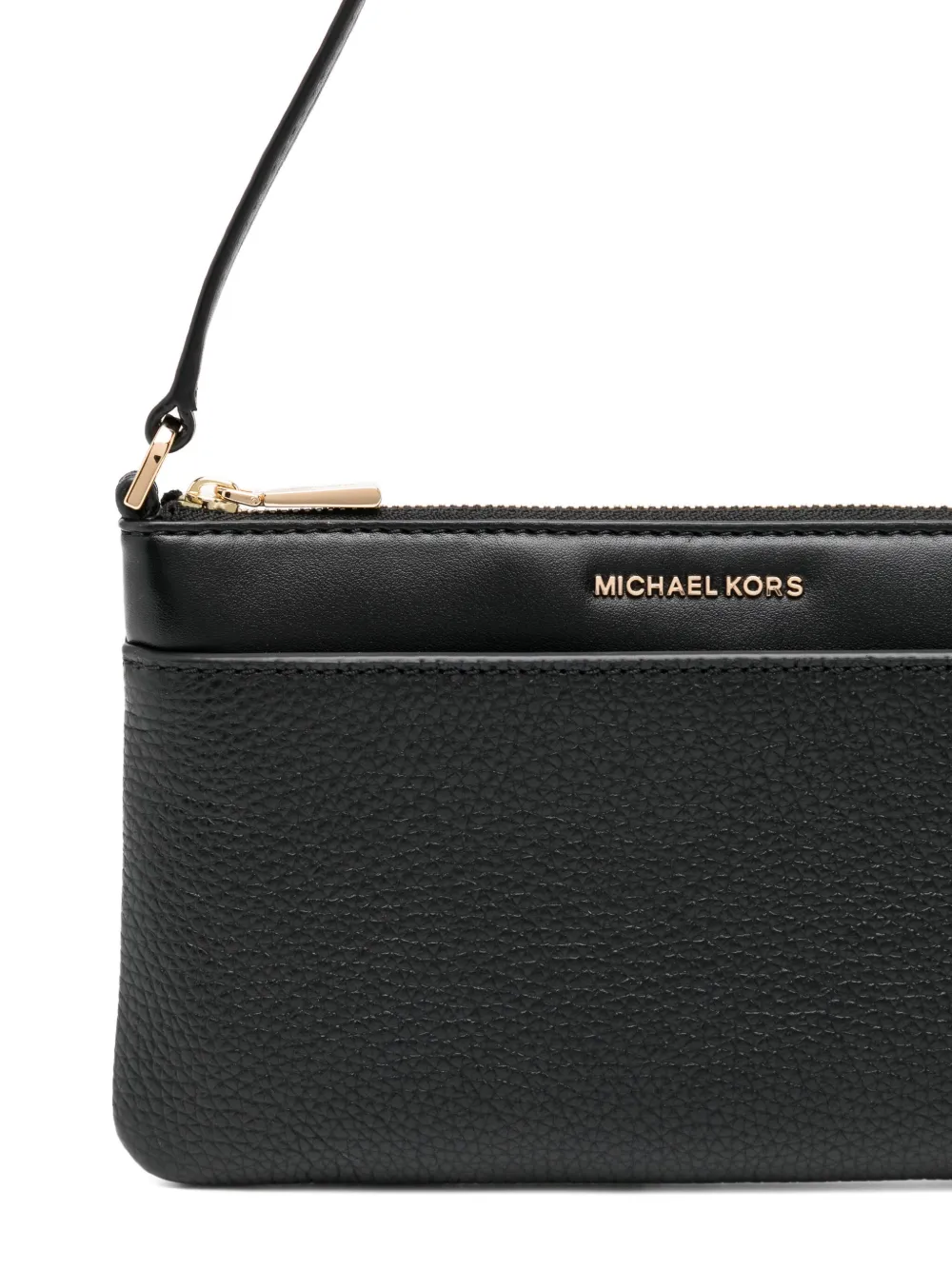 Michael Kors Wristlet Shoulder Bag In Black