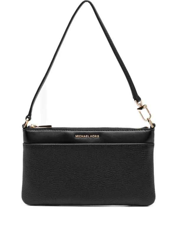 Michael Kors Bolsa Tiracolo Wristlet | Preto | FARFETCH BR