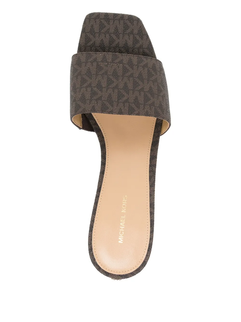 Michael Kors 50mm Elyse sandals Brown