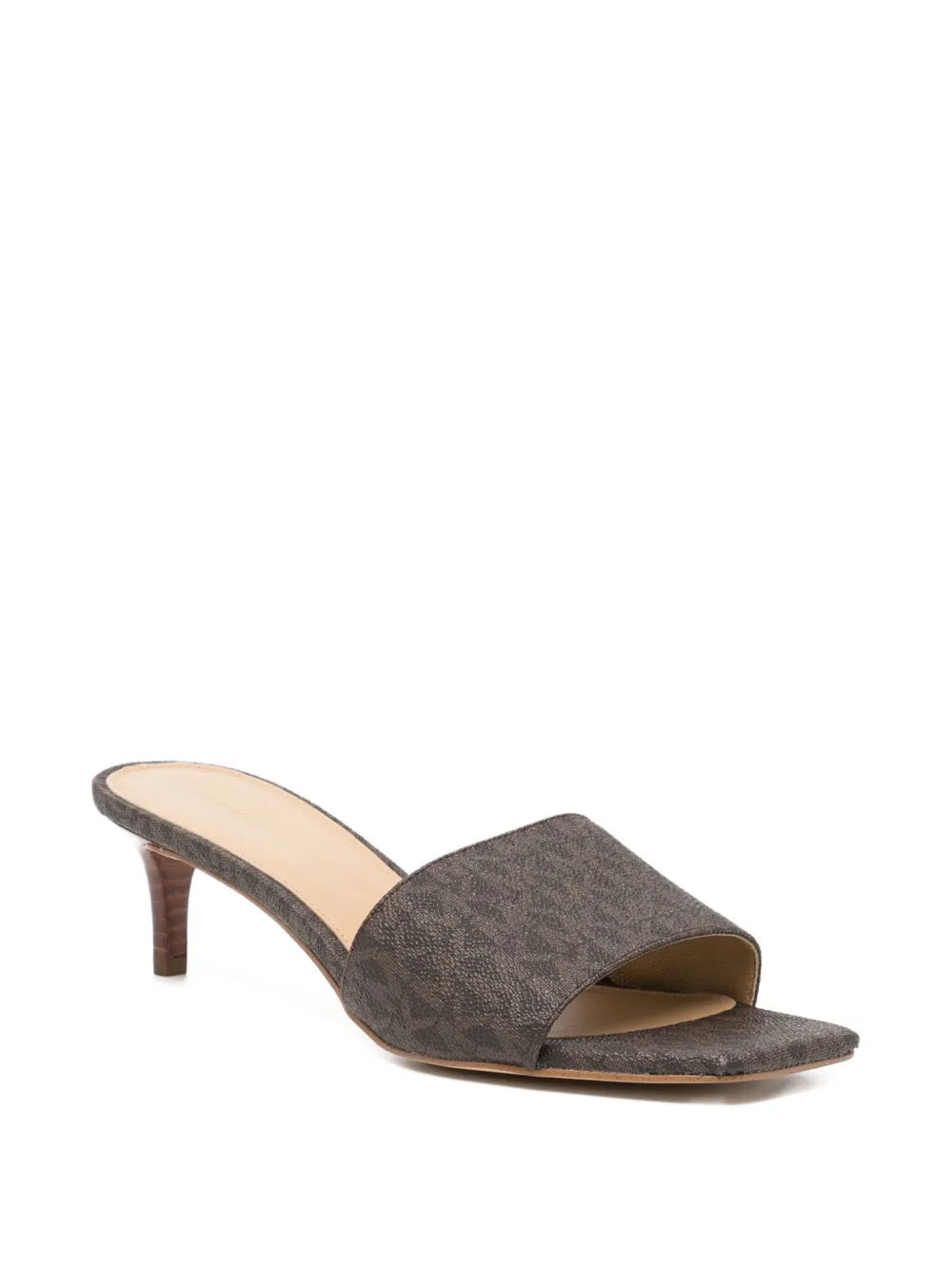 Michael Kors 50mm Elyse sandals Brown