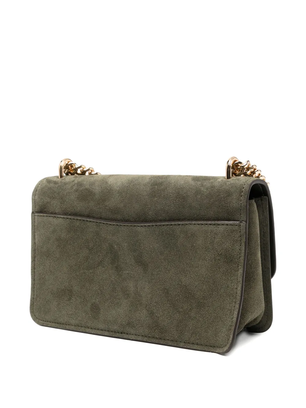 Michael Kors Large Claire Shoulder Bag In Green