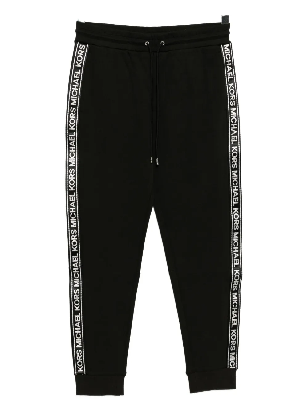 Michael Kors ロゴテープ トラックパンツ - ブラック Michael Kors ロゴテープ トラックパンツ - ブラック