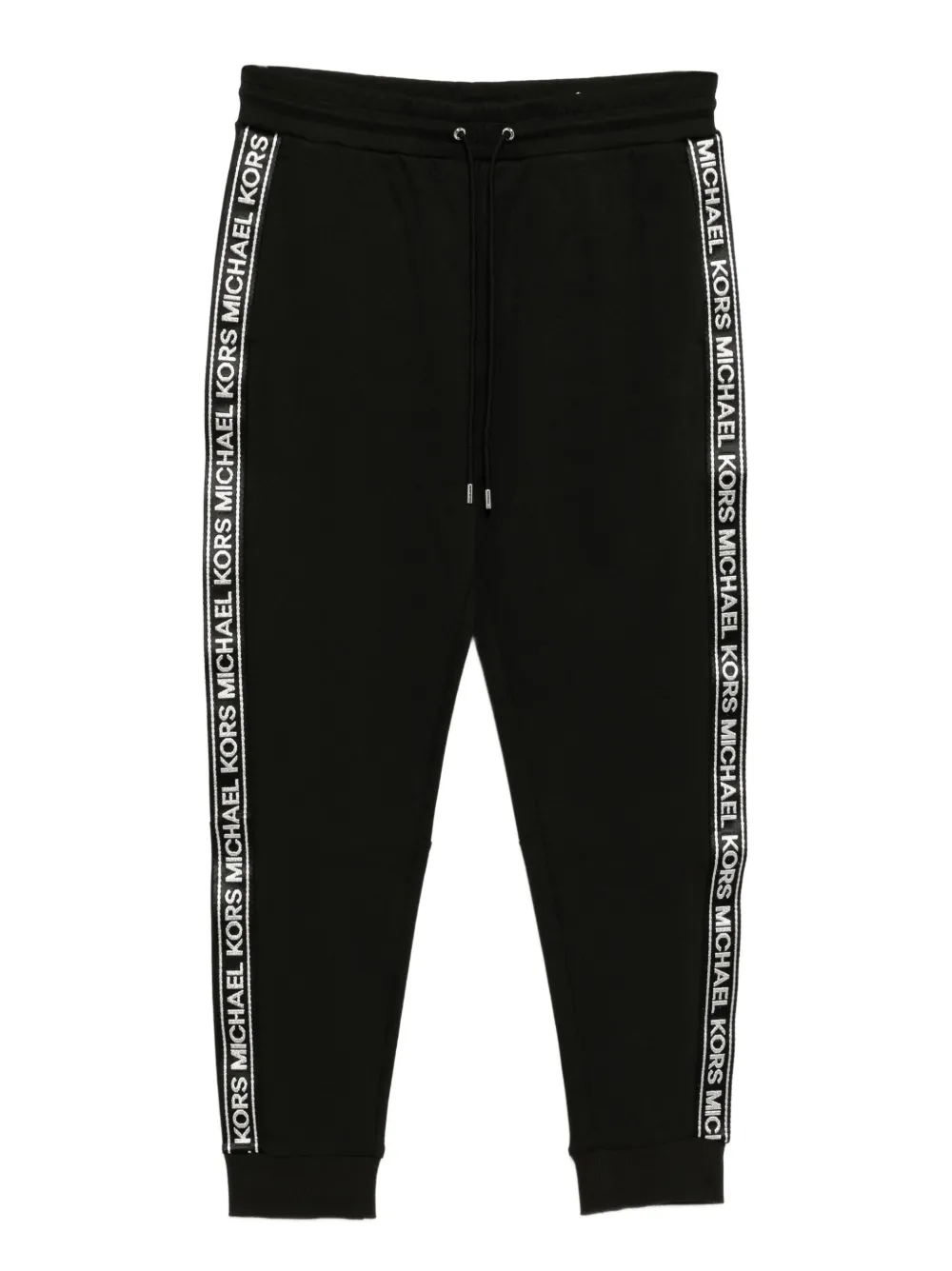 Michael Kors logo tape track pants | Black | Image 1