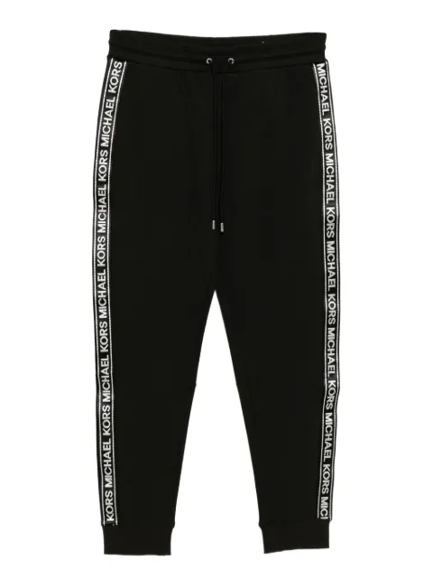 Michael Kors logo tape track pants
