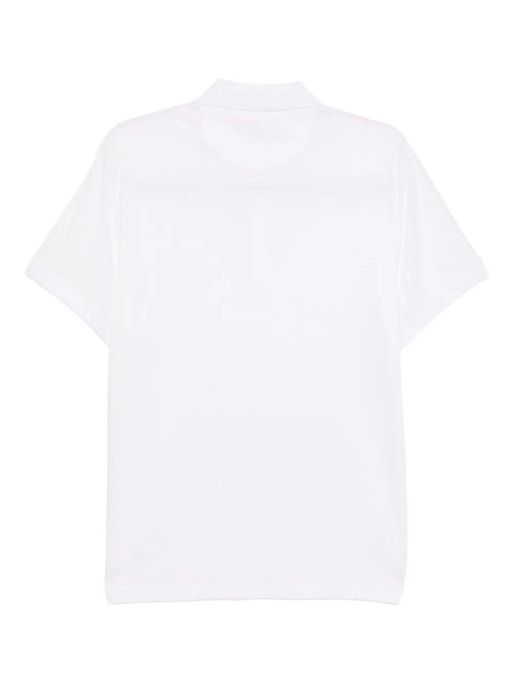 Michael Kors logo-embroidered polo shirt - Wit
