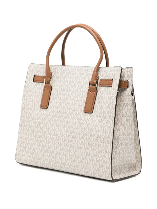 Michael Kors Large Hamilton Moderne Tote Bag Neutrals FARFETCH PH