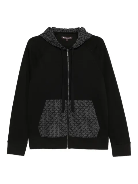 Michael Kors monogram hooded jacket