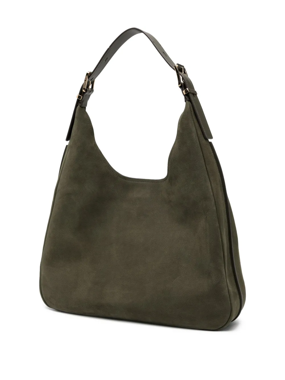 Michael Kors Nolita grote schoudertas Groen