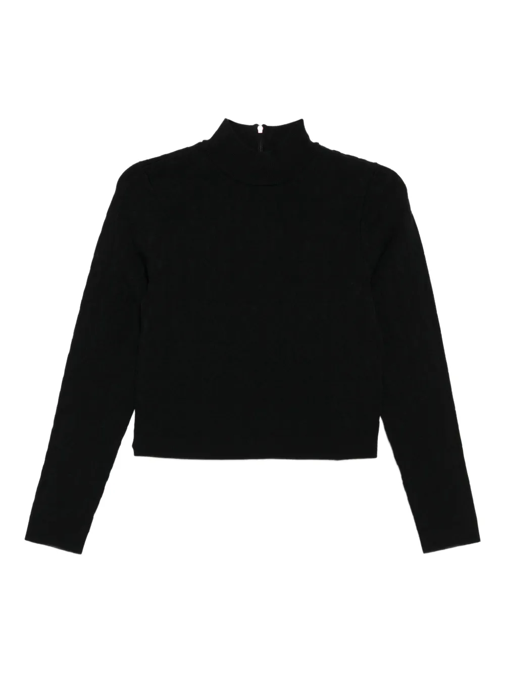 Michael Kors logo jacquard top - ブラック Michael Kors logo jacquard top - ブラック