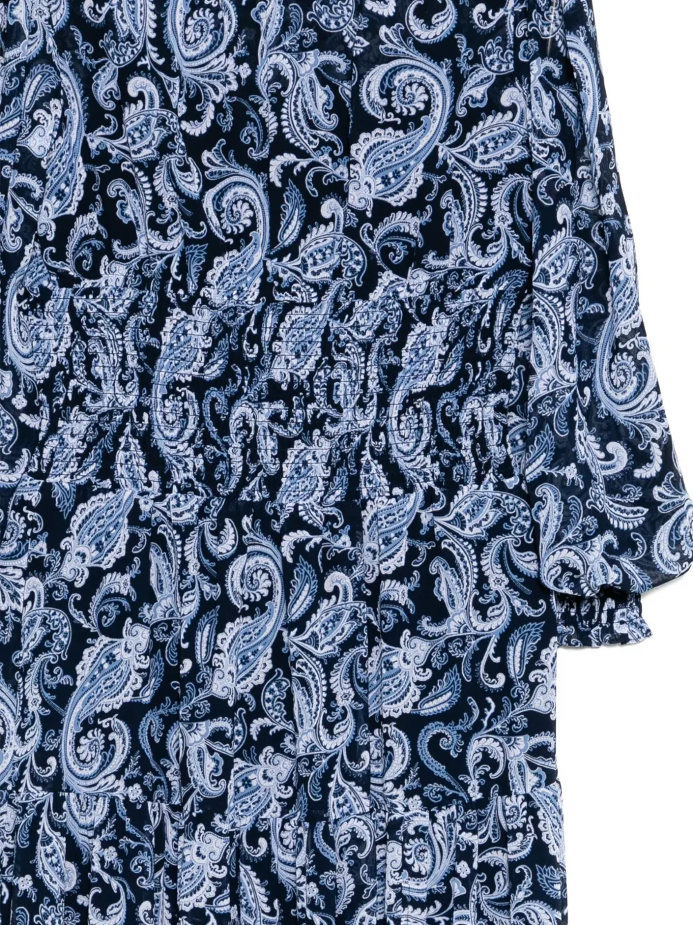 Michael Kors Jurk met paisley-print Blauw