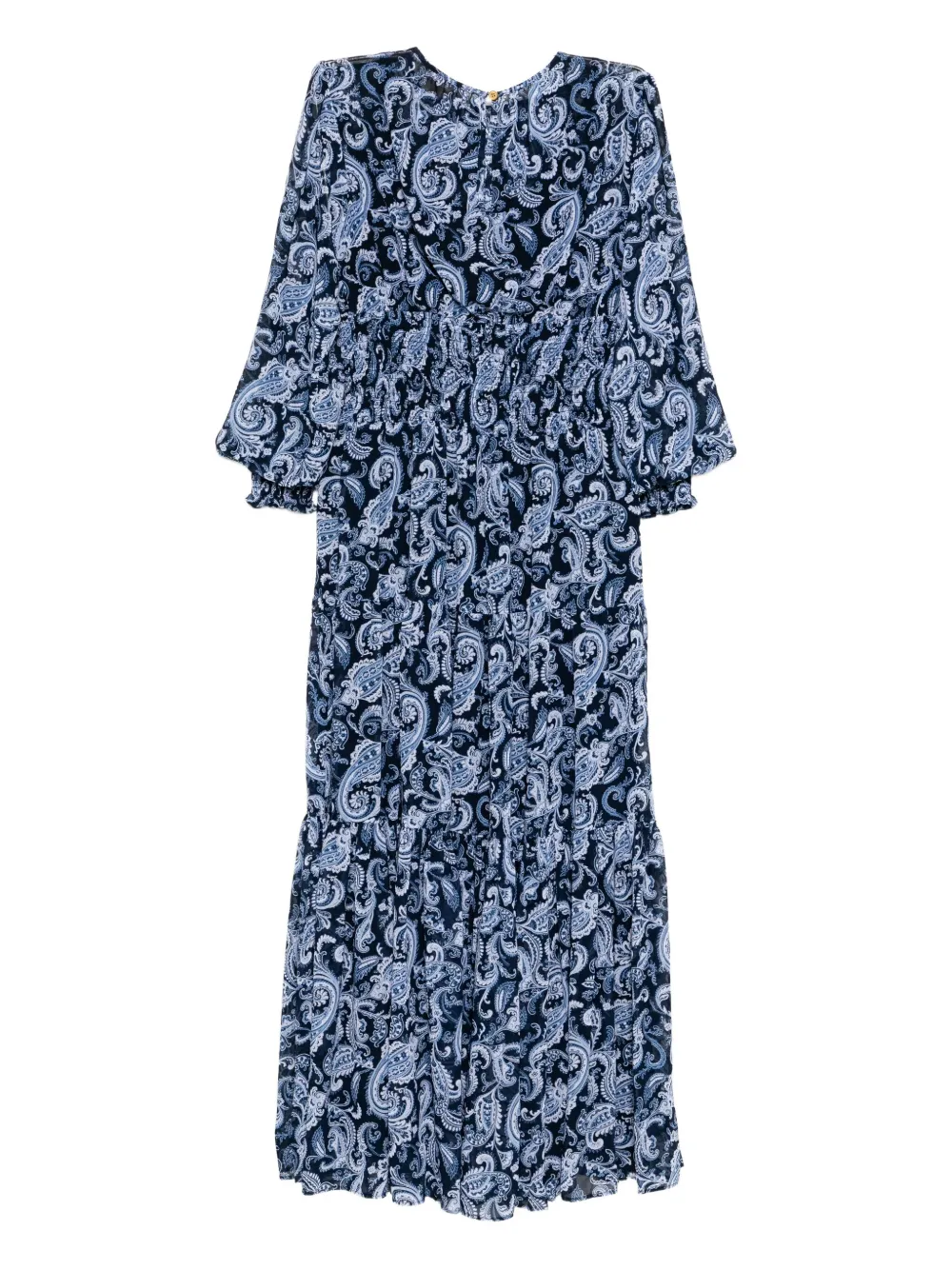 Michael Kors Jurk met paisley-print - Blauw