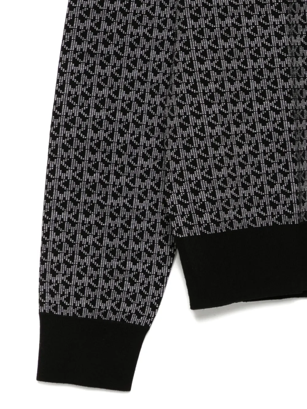 Michael Kors Sweater met logoprint Zwart