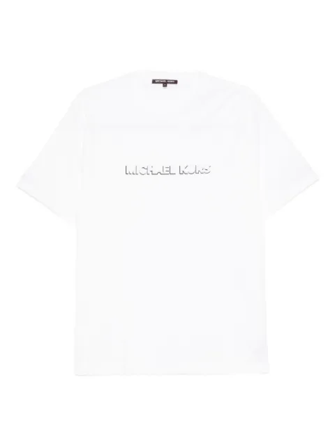 Michael Kors logo-embroidered T-shirt