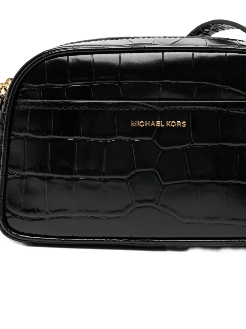 Michael Kors Small Jet Set Crossbody Bag In Black
