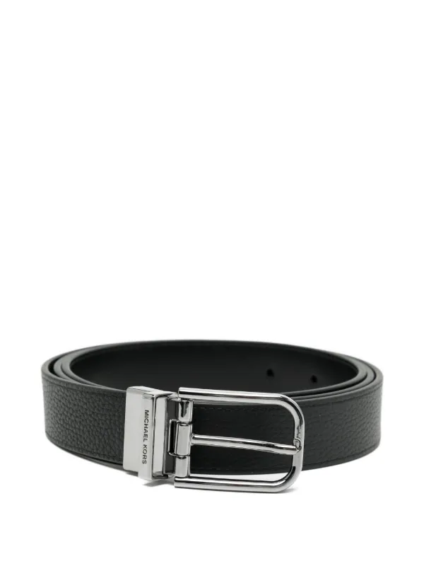 Michael Kors Leather Reversible Belt Black FARFETCH IN - Main Image