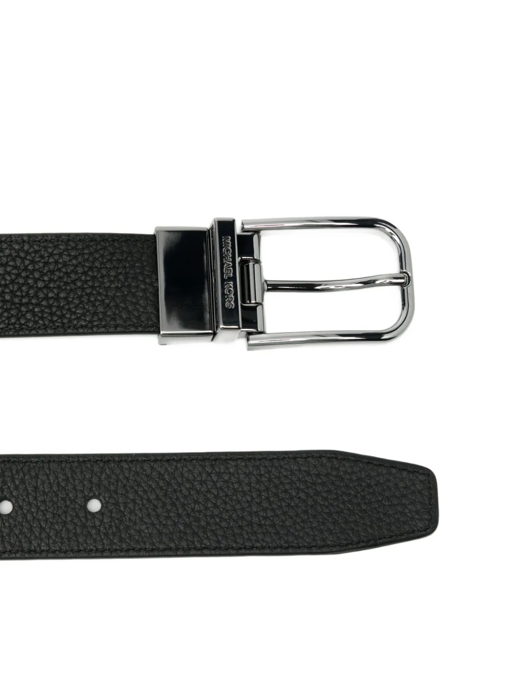 Michael Kors leather reversible belt - Zwart