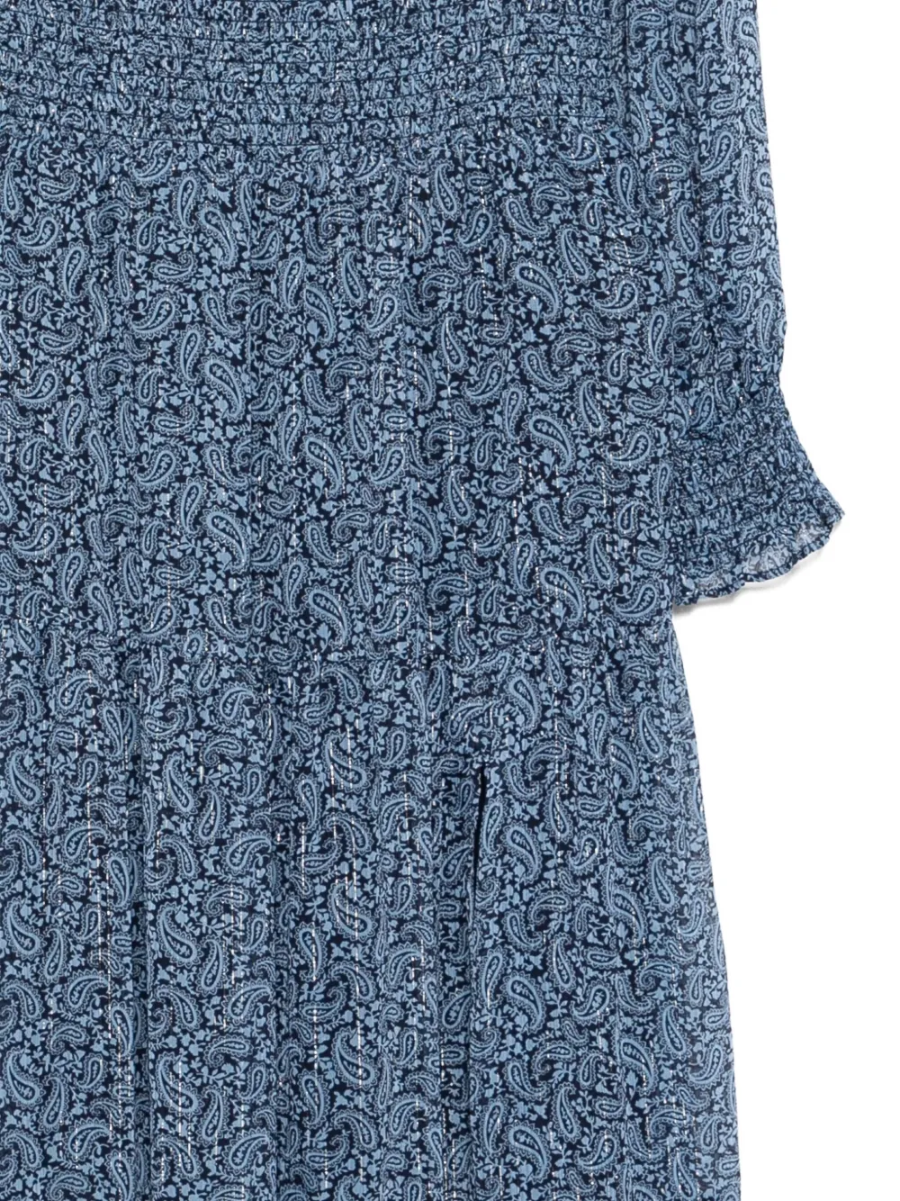 Michael Kors Georgette midi-jurk Blauw