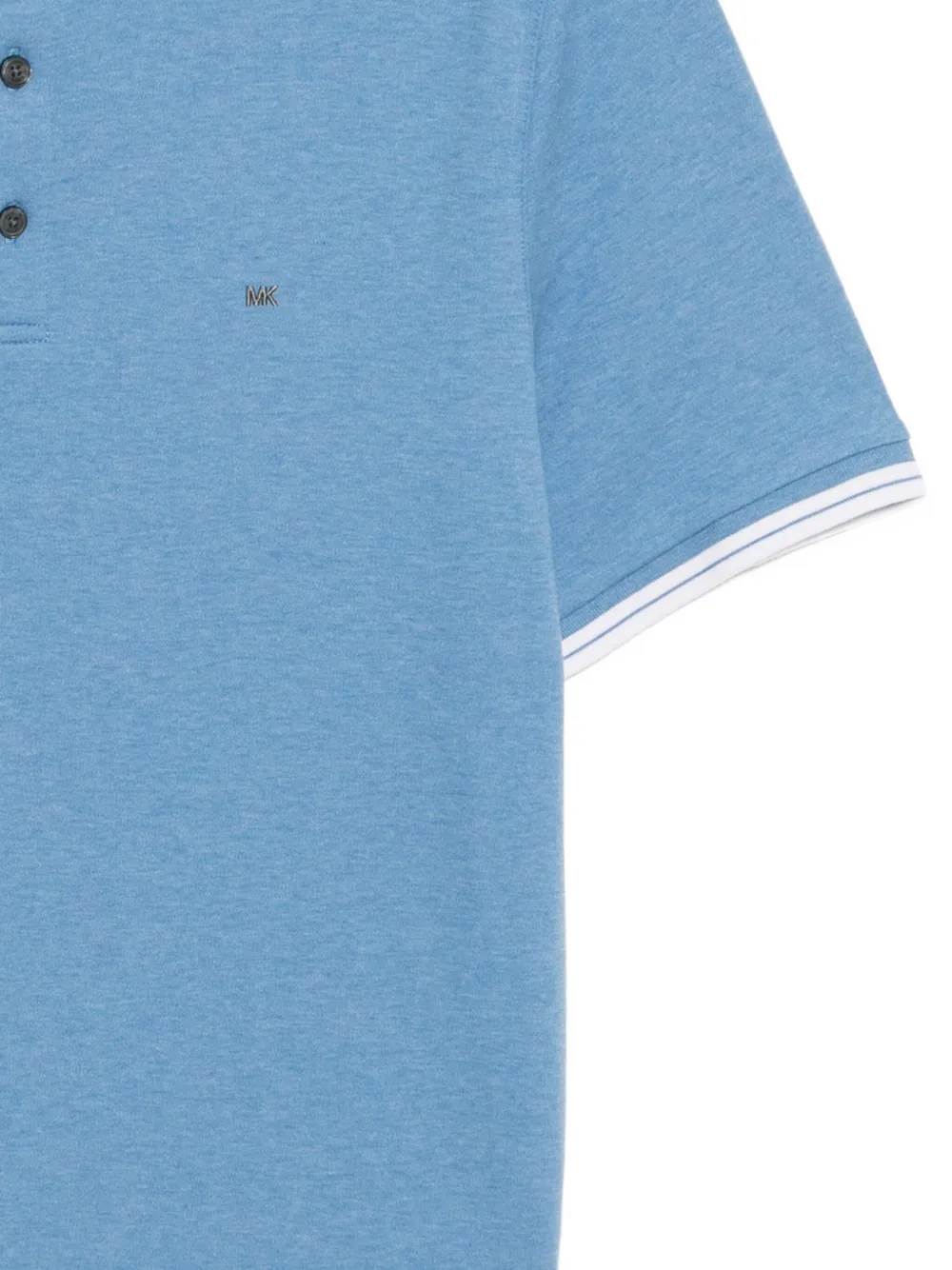 Michael Kors Greenwich Polo Shirt In Blue