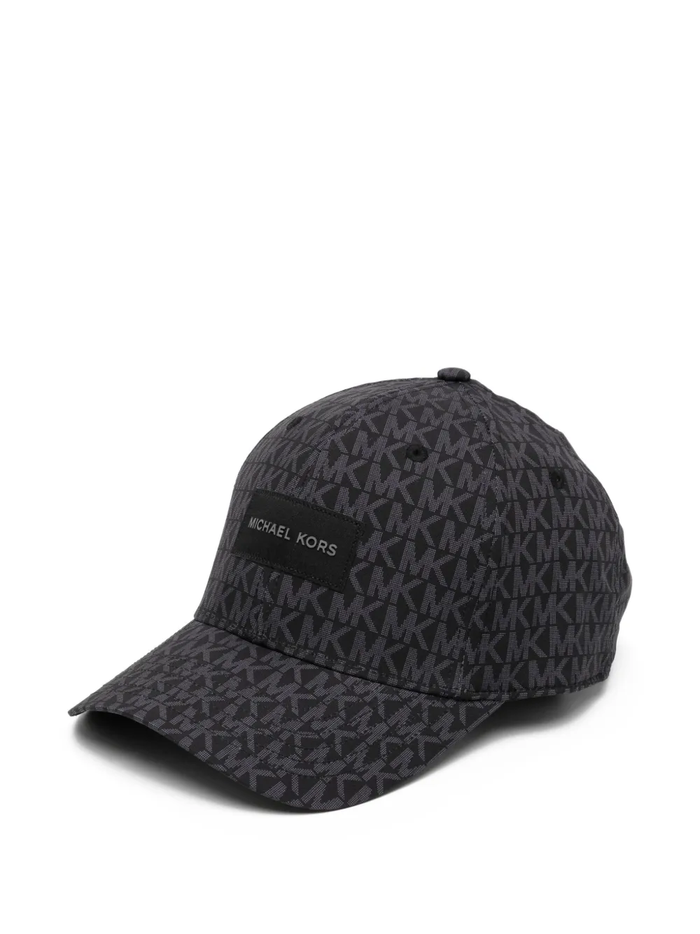 Michael Kors モノグラム キャップ - ブラック Michael Kors モノグラム キャップ - ブラック