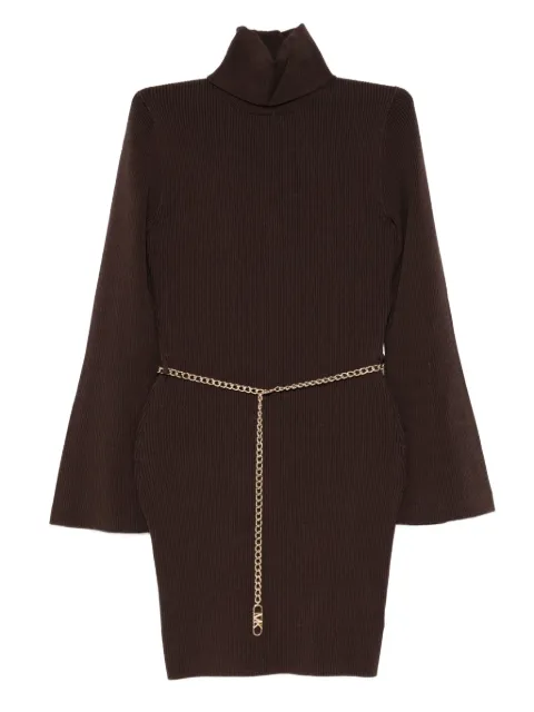 Michael Kors logo-chain mini dress