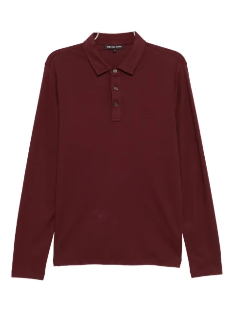 Michael Kors logo-embroidered polo shirt