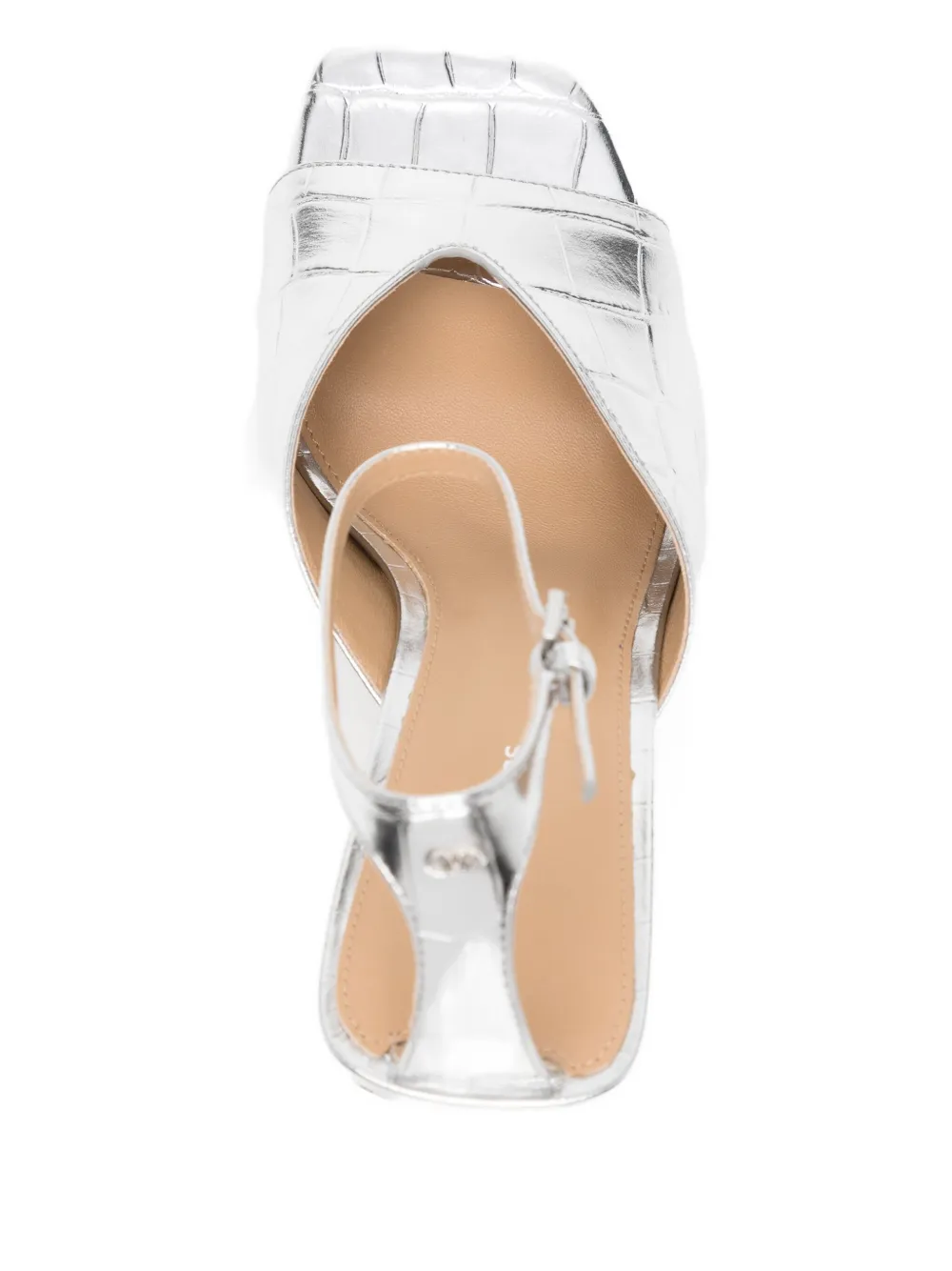 Michael Kors 90 mm Electra sandalen Zilver