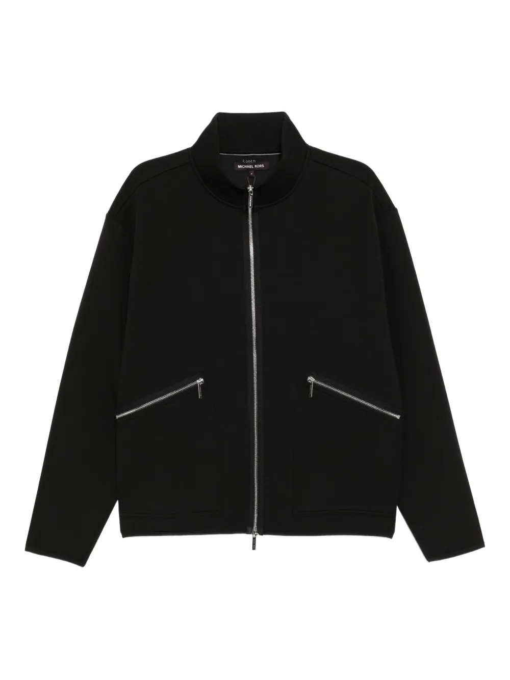 Michael Kors chamarra con placa del logo | negro | Image 1