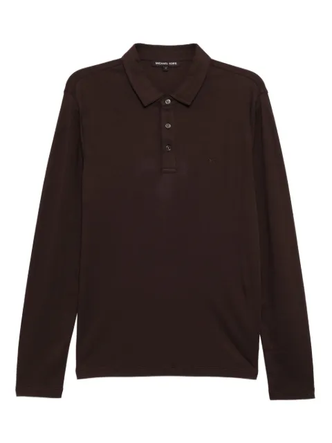 Michael Kors logo-embroidered polo shirt