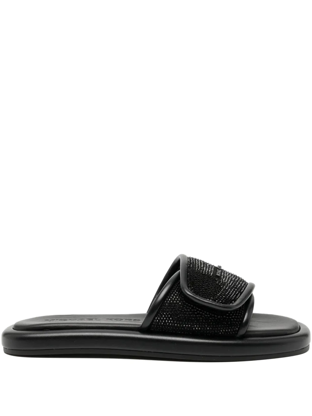 Michael Kors Suki flat sandals - ブラック Michael Kors Suki flat sandals - ブラック