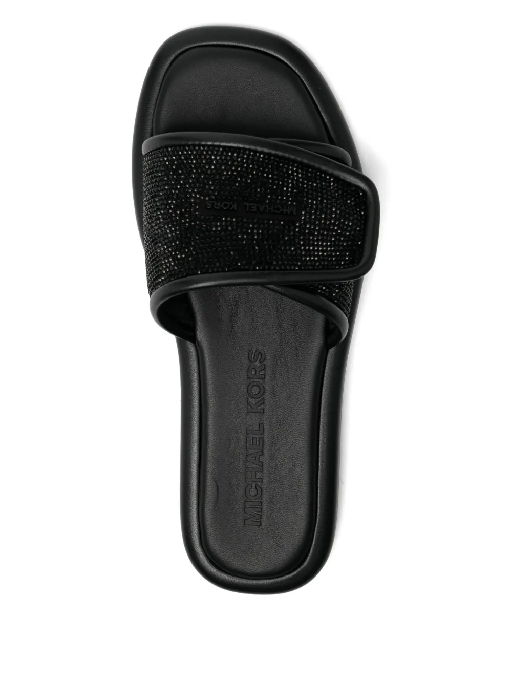 Michael Kors Suki platte sandalen Zwart