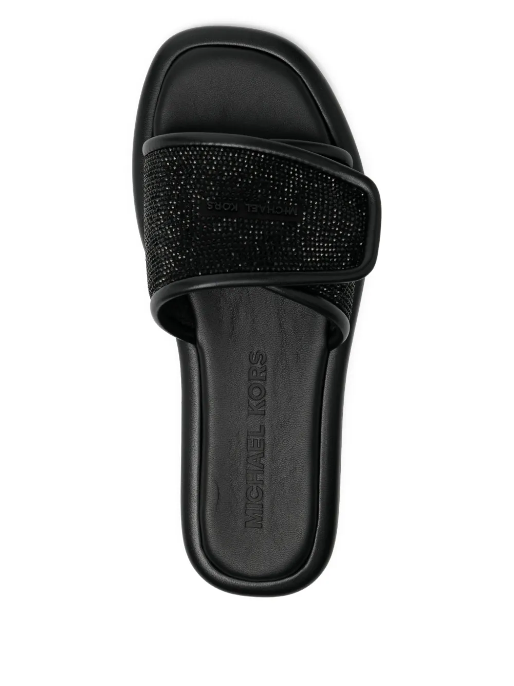 Michael Kors Suki platte sandalen Zwart