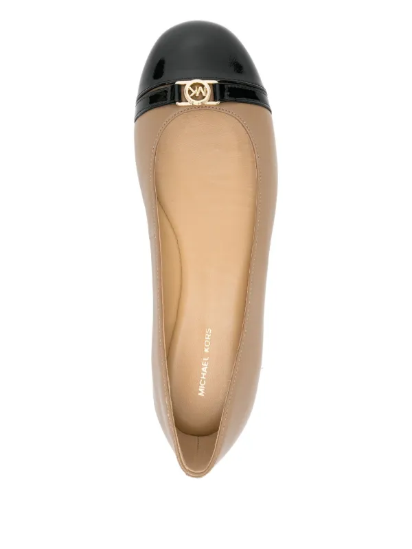 Michael Kors Mandy Ballet Flats | Brown | FARFETCH
