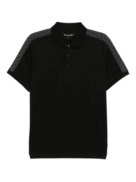 Michael Kors monogram polo shirt