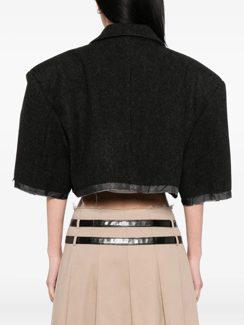 Vaquera Cropped jack Grijs