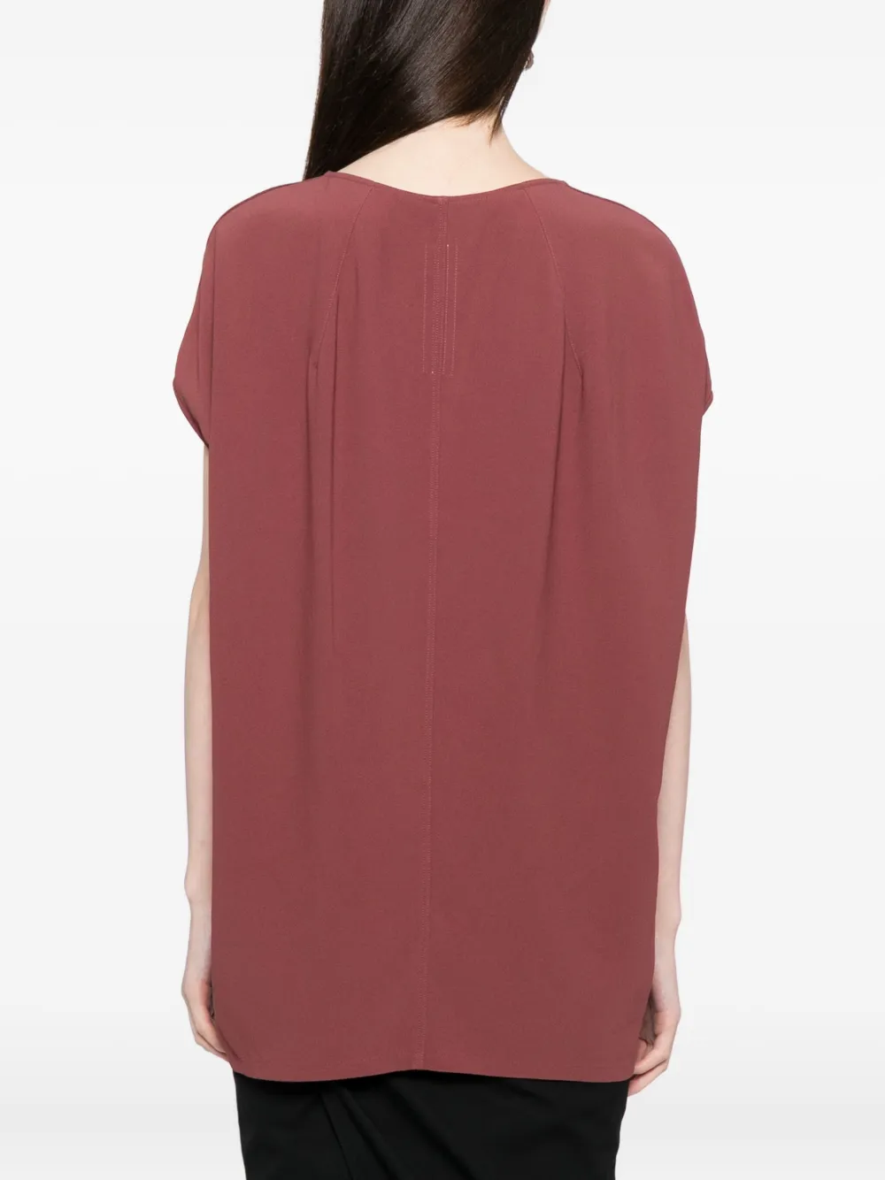 Rick Owens Floating blouse Bruin