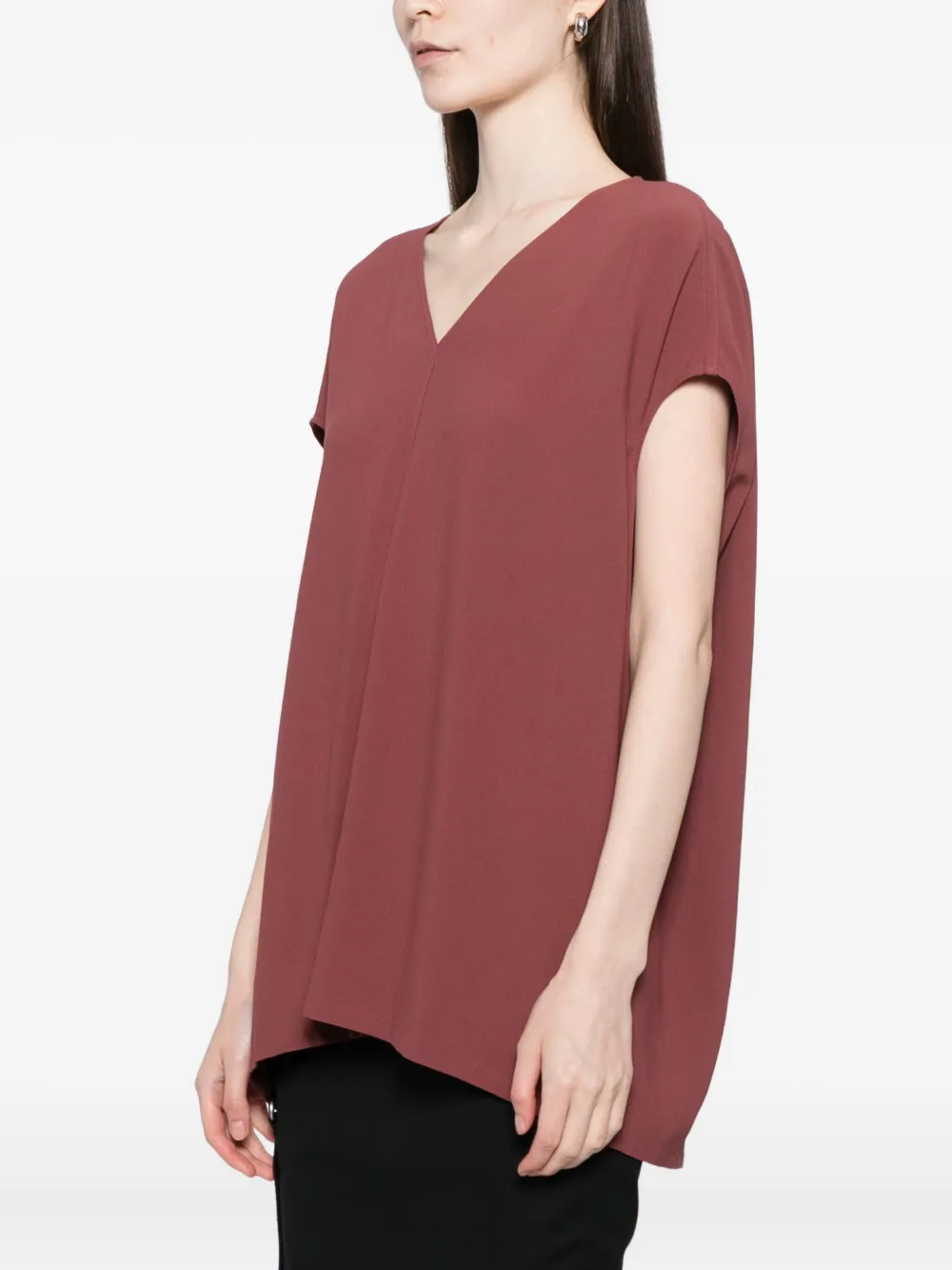 Rick Owens Floating blouse Bruin