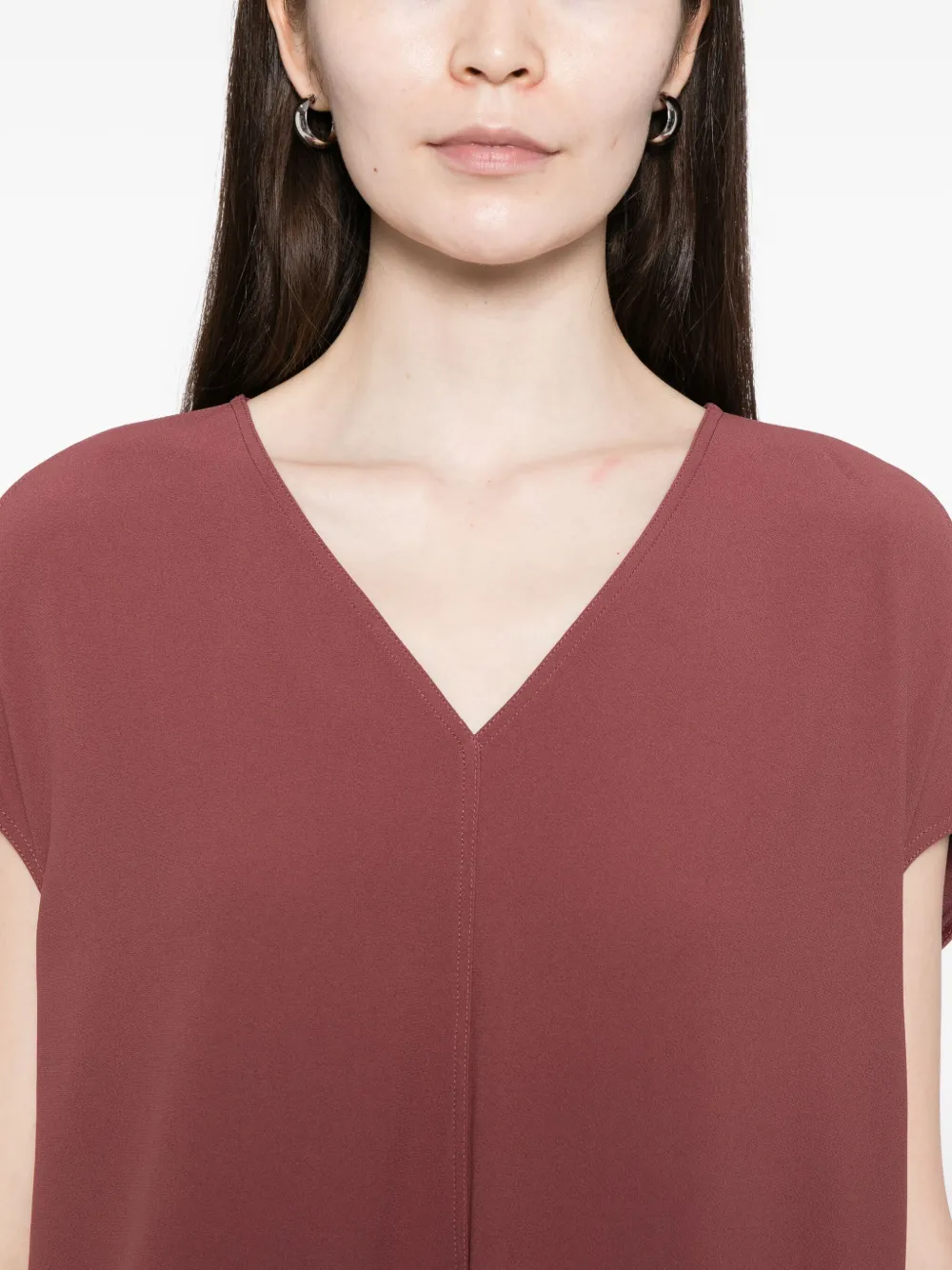 Rick Owens Floating blouse Bruin